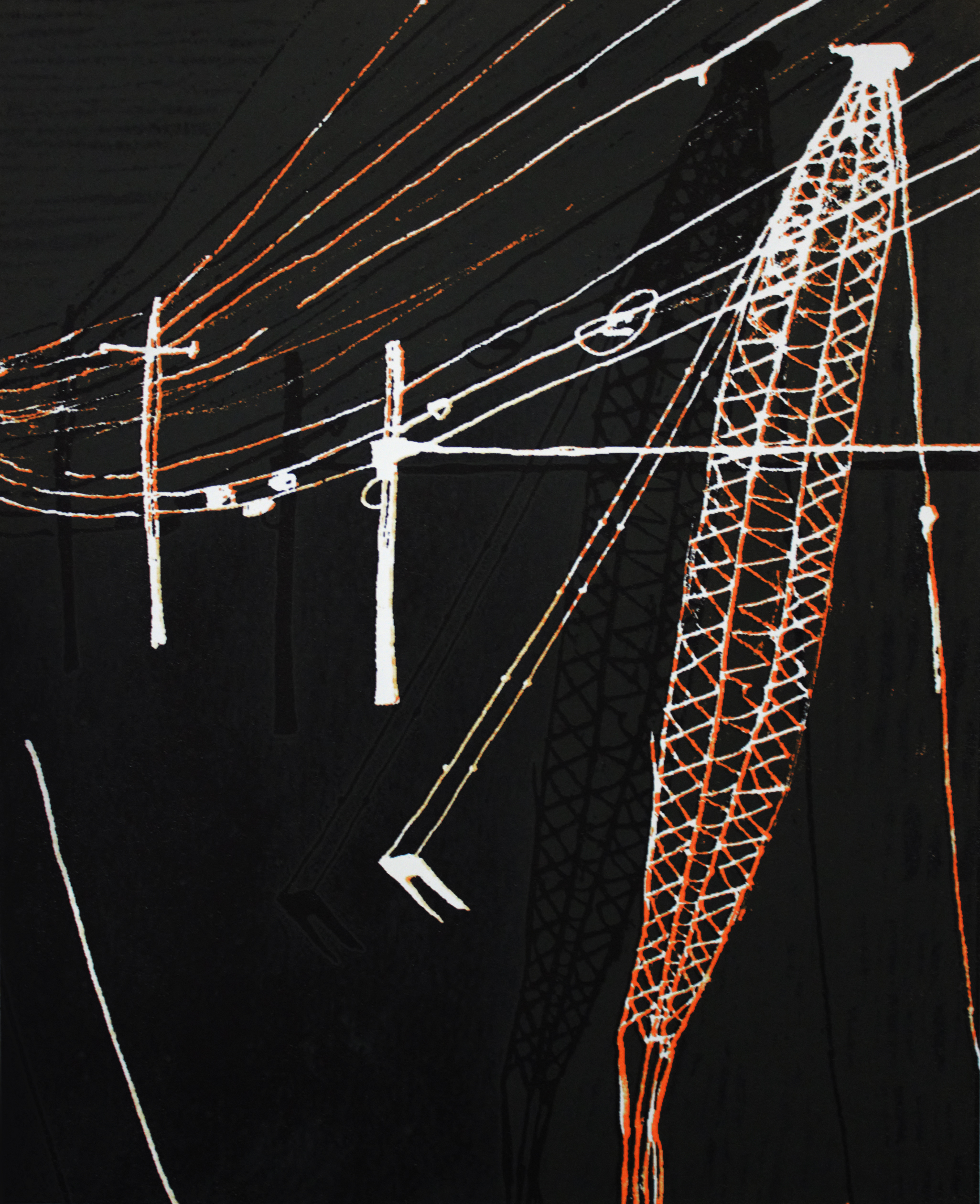 Crane Landscape black